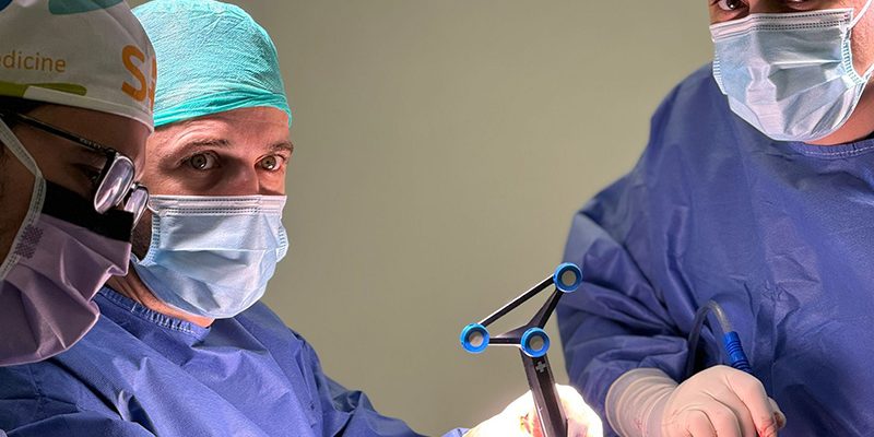 El Hospital Universitario del Vinalopó entre los top de España al implantar prótesis de rodilla con cirugía robótica￼